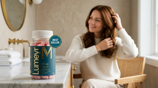 Collection of hair vitamins laid out for comparison — best vitamins for female hair loss UK buying guide 2026