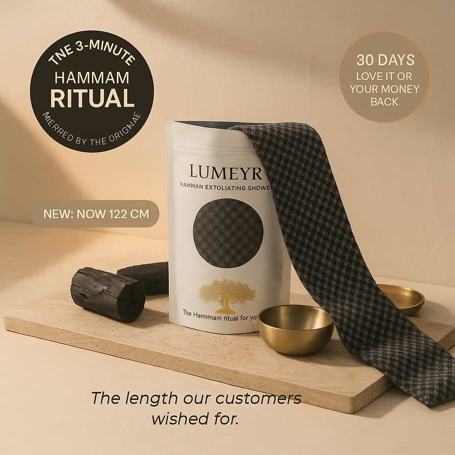 Hammam Exfoliating Shower Towel