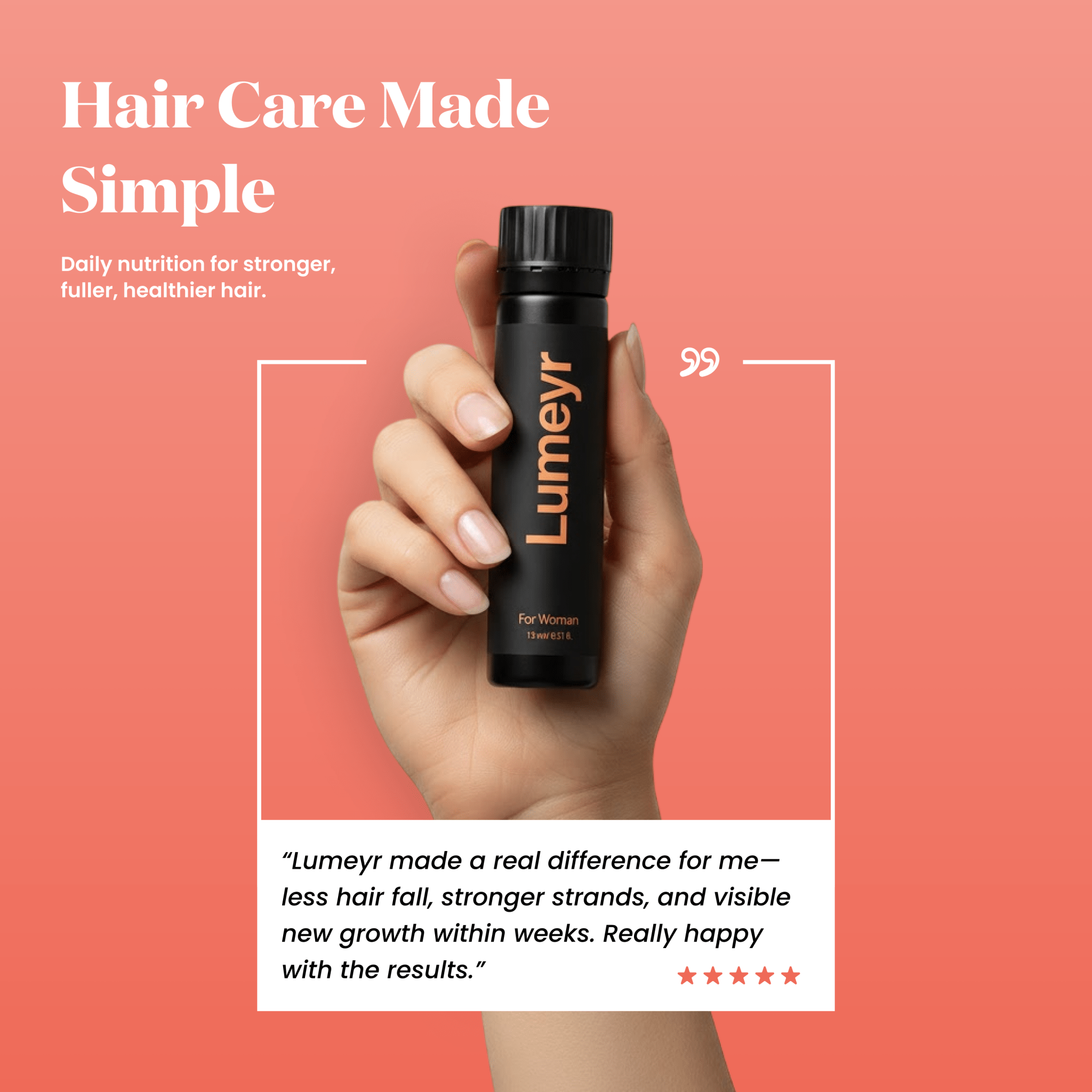 Lumeyr Women | Hair Growth Supplement - Lumeyr