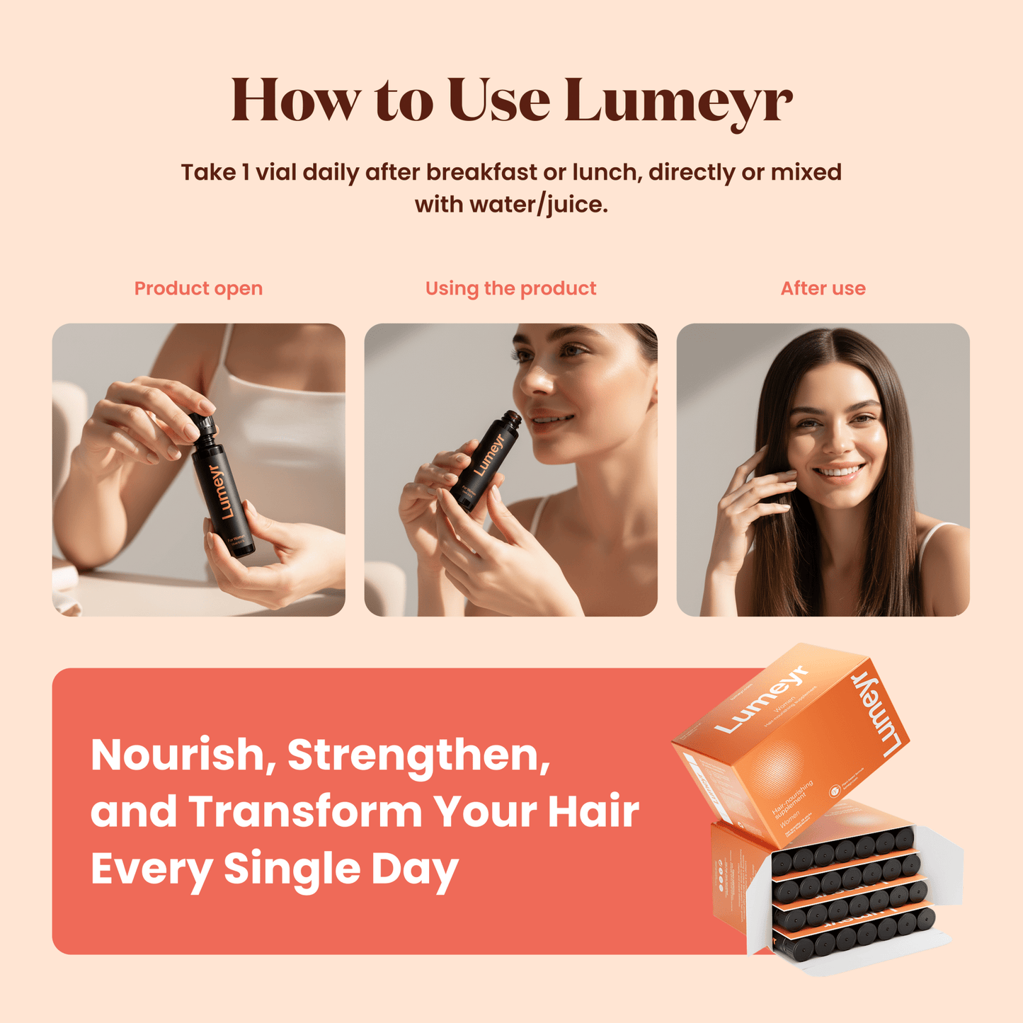 Lumeyr Women | Hair Growth Supplement - Lumeyr